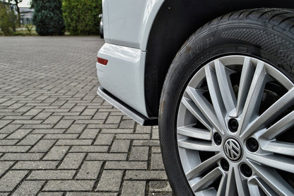 Heckansatz 2 tlg Volkswagen Bus T6 ab Bj.: 2015- Schwarz Glanz