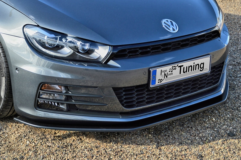 CUP Frontspoilerlippe ABS Volkswagen Scirocco Facelift ab Bj.: 2014 Schwarz Matt