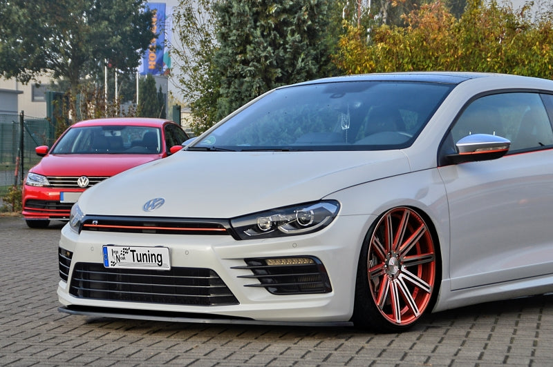 CUP Frontspoilerlippe ABS Volkswagen Scirocco R Facelift ab Bj.: 2014 Carbon