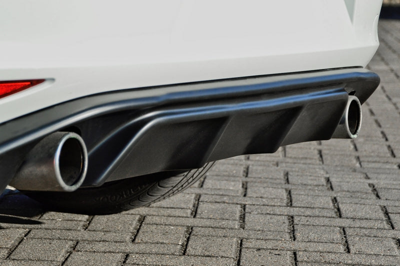 Heckdiffusor Einsatz ABS Volkswagen Golf 7 GTI + GTD Typ AU Schwarz Matt