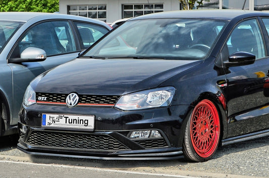 CUP Frontspoilerlippe ABS Volkswagen Polo 5, GTI, 6C ab Bj.: 2014-- Carbon