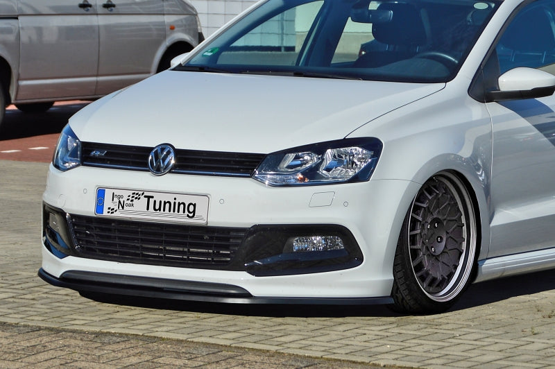 CUP Frontspoilerlippe ABS Volkswagen Polo 5, 6C, R-Line Ab Bj.: 2014- Carbon