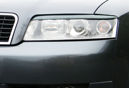 Scheinwerferblenden Audi A4 (8E) B6 Bj.:2000-2004 Schwarz Matt