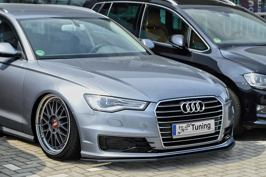 CUP Frontspoilerlippe ABS Audi A6 + S6, 4G, C7 ab Bj.: 2014- Carbon