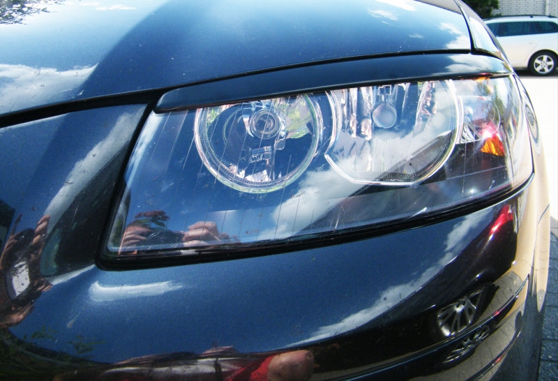 Scheinwerferblenden Audi A3 8P Bj.: 2003-2008 Schwarz Matt