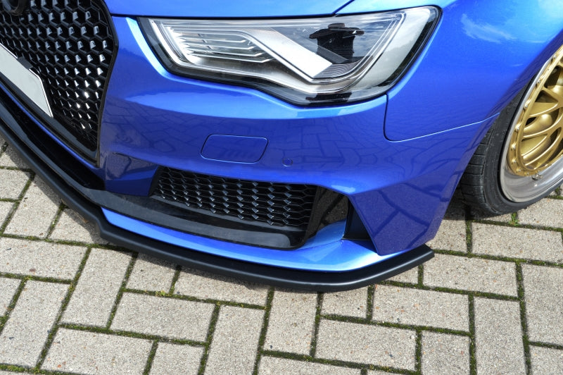 CUP Frontspoilerlippe ABS Audi RS3, 8VA Bj.: 2015 – 2017 Schwarz Matt