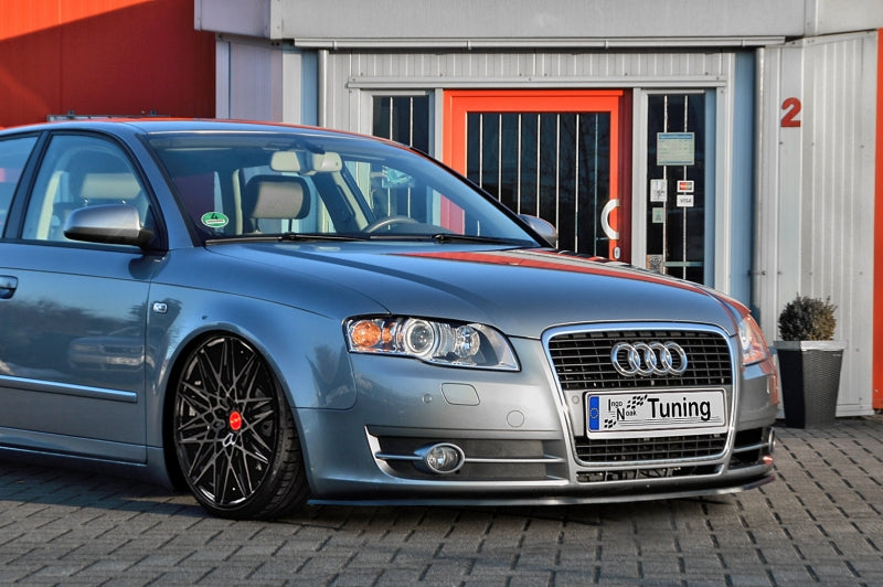 CUP Frontspoilerlippe ABS Audi A4 / B7 Bj.:2004-2008 Schwarz Glanz