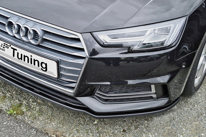 CUP Frontspoilerlippe ABS Audi A4 S-Line + S4 Typ: B9 ab Bj.:2015- Carbon