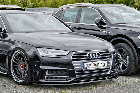 CUP Frontspoilerlippe ABS Audi A4 S-Line + S4 Typ: B9 ab Bj.:2015- Carbon