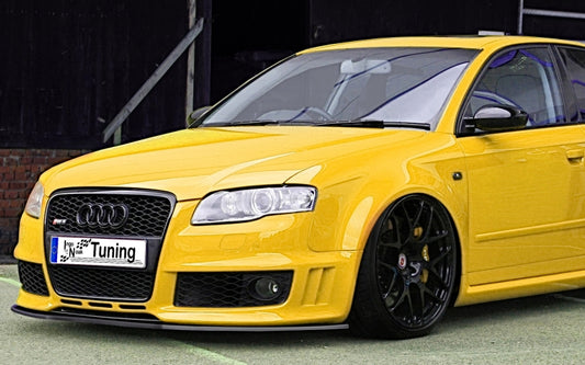 CUP Frontspoilerlippe ABS Audi RS4 / B7 Bj.:2005-2008 Schwarz Matt