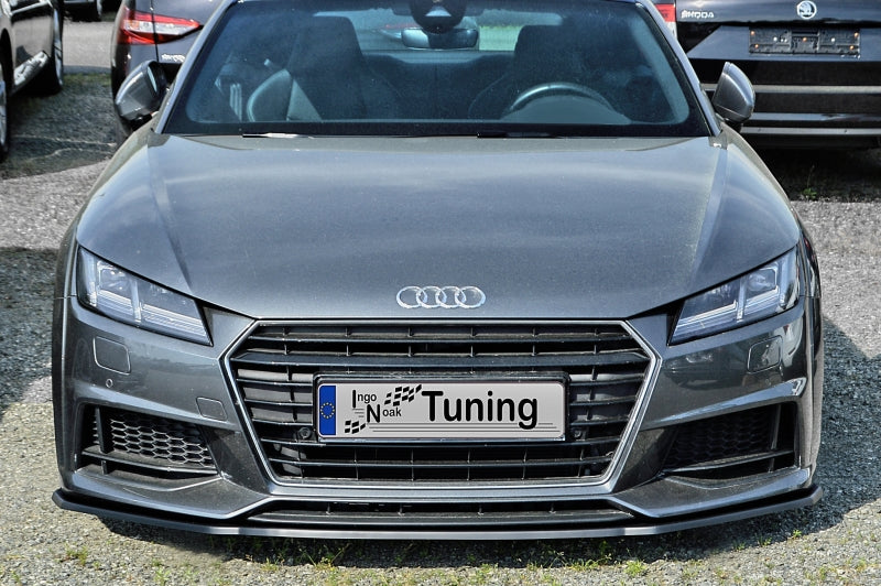 CUP Frontspoilerlippe ABS Audi TT 8S ab Bj.: 2014- Schwarz Matt
