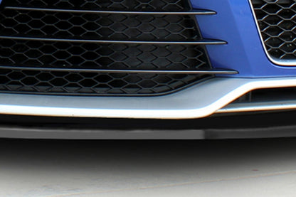CUP Frontspoilerlippe ABS Audi TT RS, 8J Ab Bj.: 2009- Schwarz Glanz