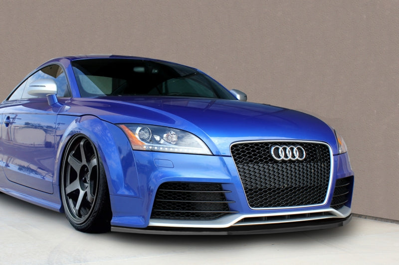 CUP Frontspoilerlippe ABS Audi TT RS, 8J Ab Bj.: 2009- Schwarz Glanz