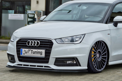 CUP Frontspoilerlippe ABS Audi A1 (8X) + Sportback ab Bj.2014 Carbon