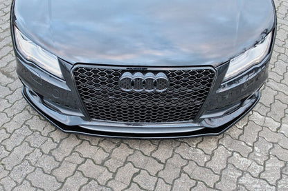 CUP Frontspoilerlippe ABS Audi A7 S-Line + S7 Bj.: 2010-2014 Carbon