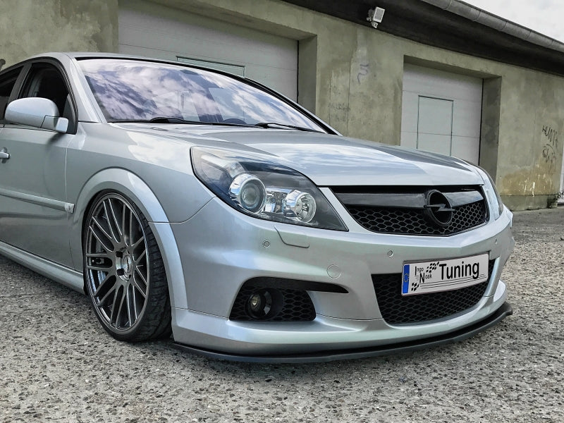 CUP Frontspoilerlippe ABS Opel Vectra C OPC Bj.: 2005-2008 Schwarz Glanz