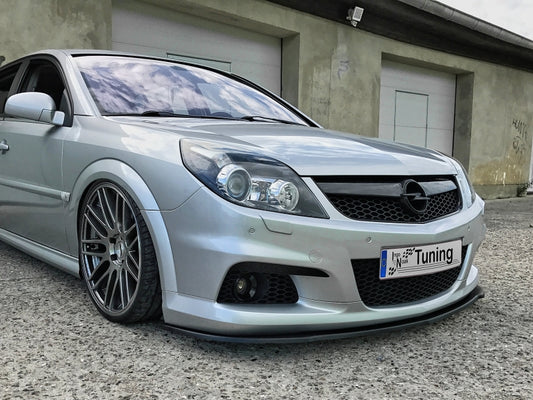 CUP Frontspoilerlippe ABS Opel Vectra C OPC Bj.: 2005-2008 Schwarz Glanz