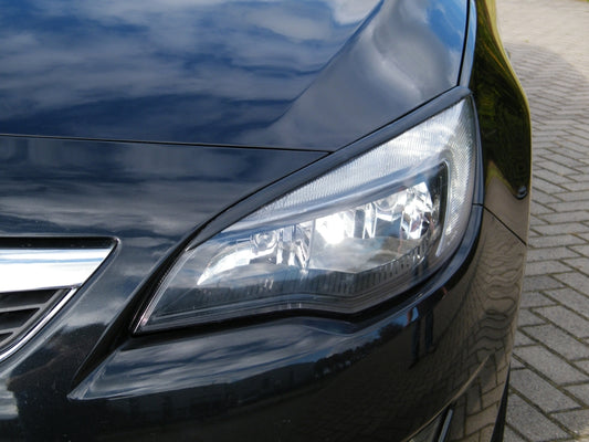 Scheinwerferblenden Opel Cascada ab Bj.: 2013- Schwarz Matt
