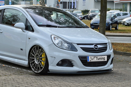 CUP Frontspoilerlippe ABS Opel Corsa D OPC Bj.: 2007-2014 Carbon