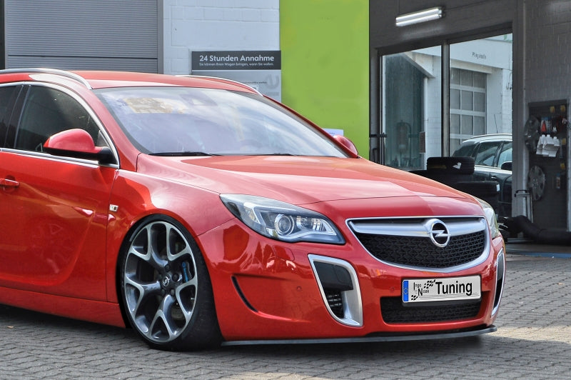 CUP Frontspoilerlippe ABS Opel Insignia OPC Ab Bj.: 2009- Schwarz Glanz