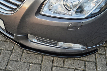 CUP Frontspoilerlippe ABS Opel Insignia ab Bj.: 2008-2013 Schwarz Glanz