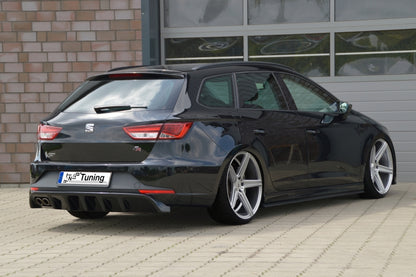 Heckansatz Heckdiffusor Seat Leon 3, 5F ab Bj.: 2013- Carbon