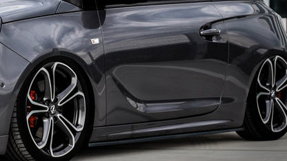 CUP Seitenschweller Opel Adam S, + OPC Line ab Bj.: 2015- Schwarz Matt