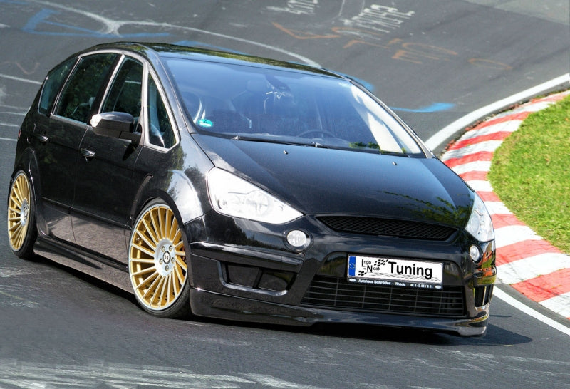 Frontspoiler ABS Ford S-Max Bj.:2006-2010 Schwarz Glanz