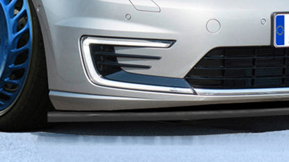 CUP Frontspoilerlippe ABS Volkswagen Golf 7 GTE, Typ AU Schwarz Matt