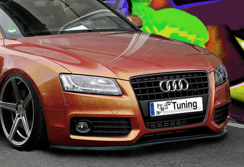 CUP Frontspoilerlippe ABS Audi A5 / B8 Bj.:2005-2011 Schwarz Matt