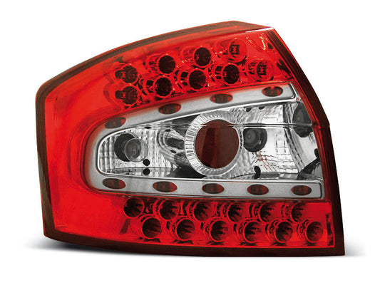 Tuning-Tec LED Rückleuchten für Audi A4 B6 (8E) 00-04 rot/klar