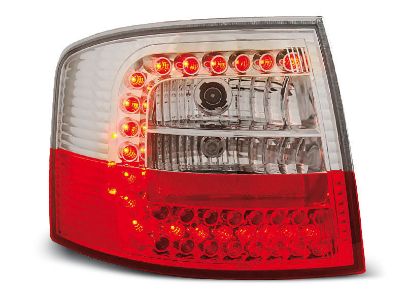 Tuning-Tec LED Rückleuchten für Audi A6 4B (C5) Avant 97-04 rot/klar