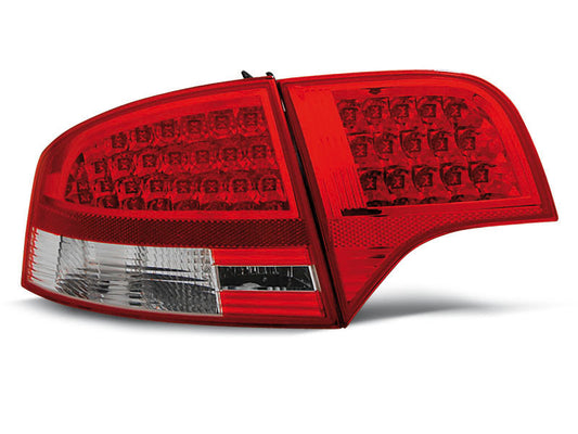 Tuning-Tec LED Rückleuchten für Audi A4 B7 (8E) Limousine 04-08 rot/klar