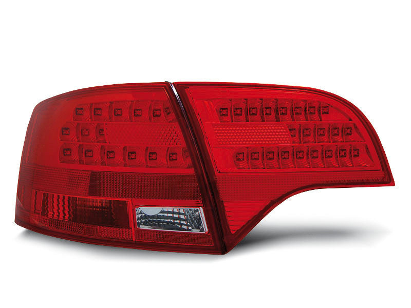 Tuning-Tec LED Rückleuchten für Audi A4 B7 (8E) Avant 04-08 rot/klar