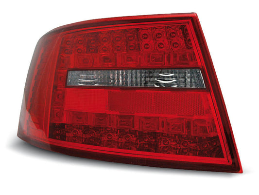 Tuning-Tec LED Rückleuchten für Audi A6 4F (C6) 04-08 rot/klar (6-Pin)