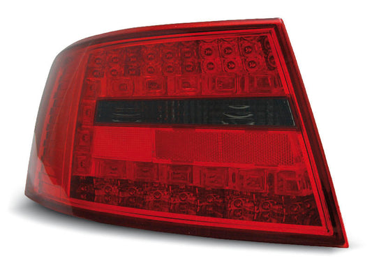 Tuning-Tec LED Rückleuchten für Audi A6 4F (C6) 04-08 rot/rauch (6-Pin)