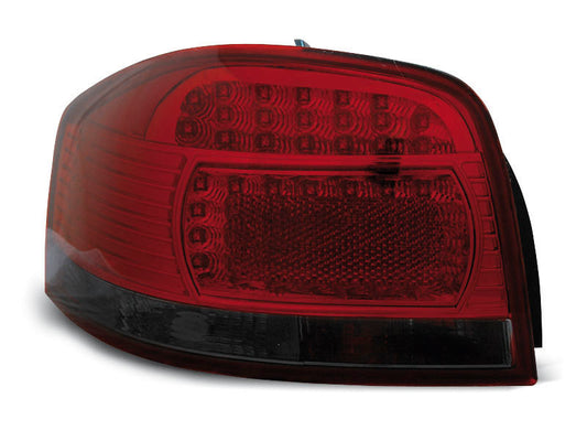 Tuning-Tec LED Rückleuchten für Audi A3 8P 03-08 rot/rauch