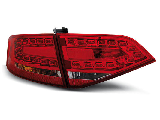 Tuning-Tec LED Rückleuchten für Audi A4 B8 (8K) Limousine 08-11 rot/klar
