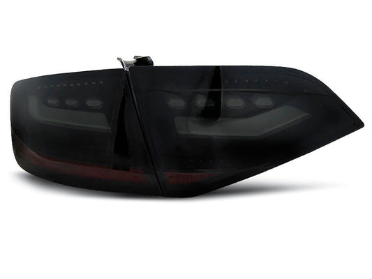 Tuning-Tec Voll LED Lightbar Rückleuchten für Audi A4 B8 (8K) Limousine 08-11 schwarz/rauch