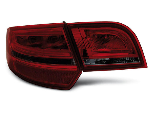 Tuning-Tec LED Lightbar Rückleuchten für Audi A3 8P Sportback 04-08 rot/rauch