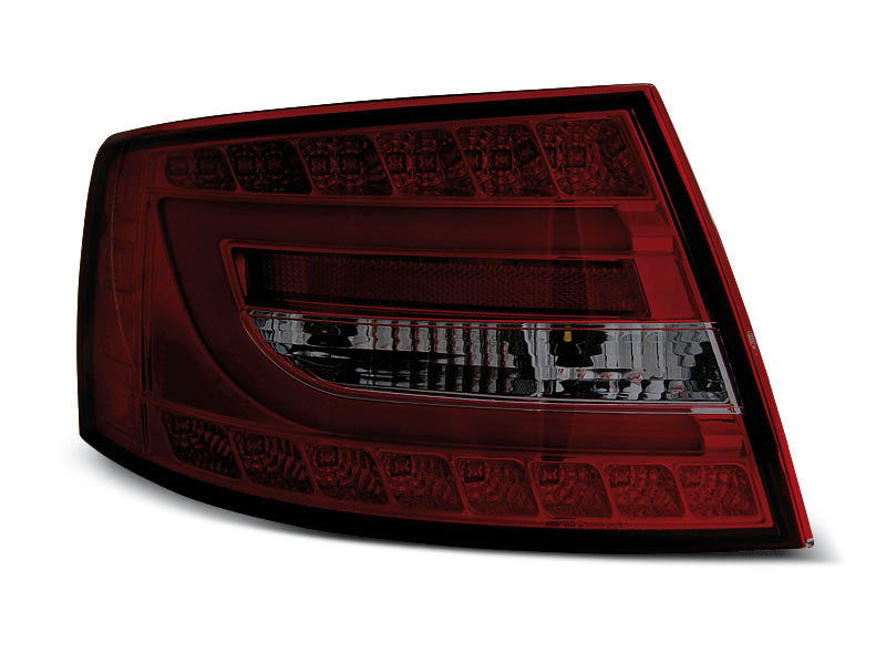 Tuning-Tec LED Lightbar Rückleuchten für Audi A6 4F (C6) 04-08 Limousine rot/rauch (6Pin)