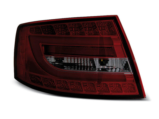 Tuning-Tec LED Lightbar Rückleuchten für Audi A6 4F (C6) 04-08 Limousine rot/rauch (6Pin)