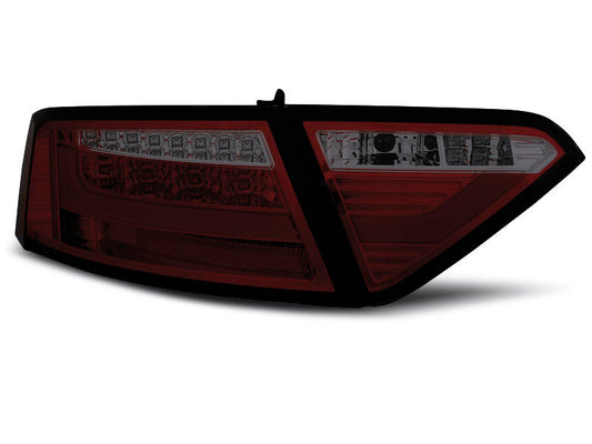 Tuning-Tec LED Lightbar Rückleuchten für Audi A5 07-11 rot/rauch
