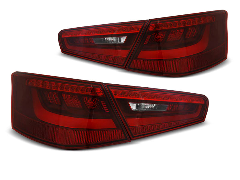 Tuning-Tec LED Lightbar Rückleuchten für Audi A3 8V 12-16 rot/rauch