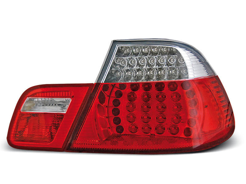 Tuning-Tec LED Rückleuchten für BMW 3er E46 Coupe 99-03 rot/weiß