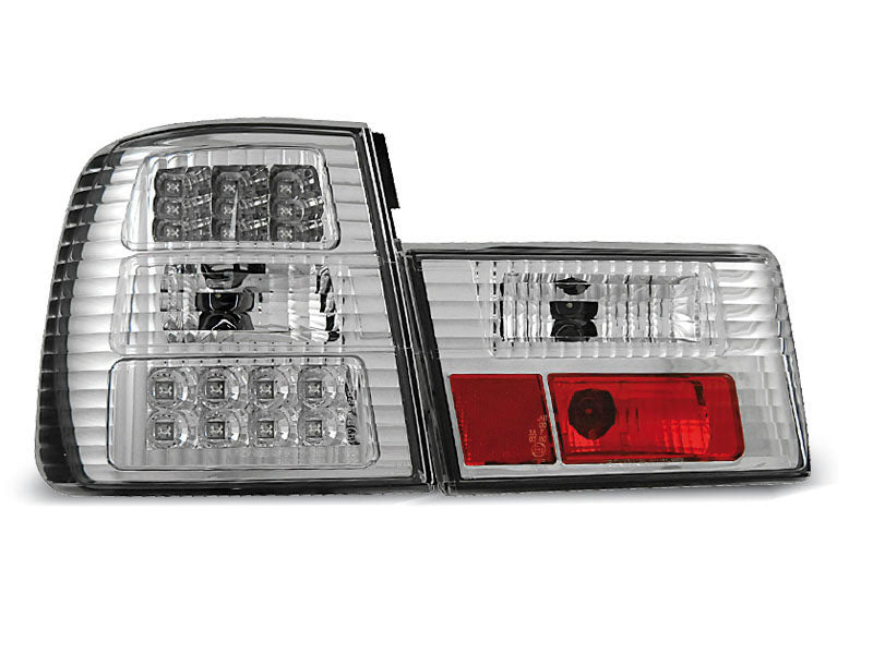 Tuning-Tec LED Rückleuchten für BMW 5er E34 88-95 chrom