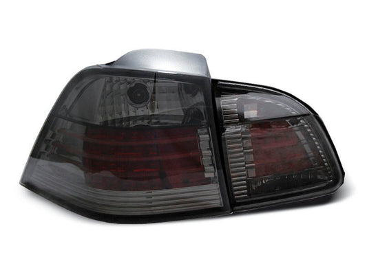 Tuning-Tec LED Rückleuchten für BMW 5er E61 Touring 03-07 schwarz/rauch LCI Optik