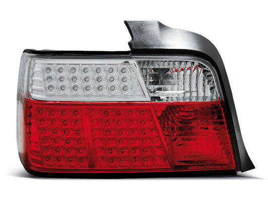 Tuning-Tec LED Rückleuchten für BMW 3er E36 Limousine 90-99 rot/klar mit LED Blinker