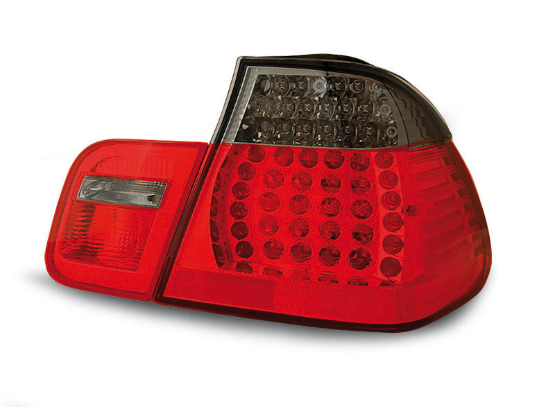 Tuning-Tec LED Rückleuchten für BMW 3er E46 Limousine 98-01 rot/rauch