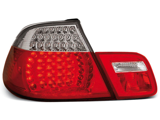 Tuning-Tec LED Rückleuchten für BMW 3er E46 Cabrio 99-03 rot/weiß